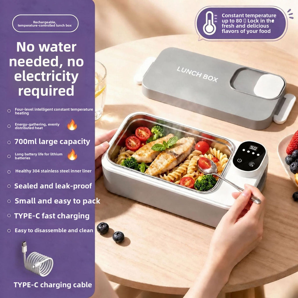 ObiadNaCiepło – bezprzewodowy podgrzewany lunchbox na akumulator